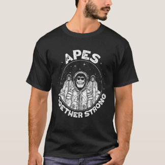 Crypto Apes Together Strong Ape To The Moon T-Shirt