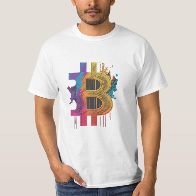 Crypto Believer: Bitcoin** T-Shirt (Front)