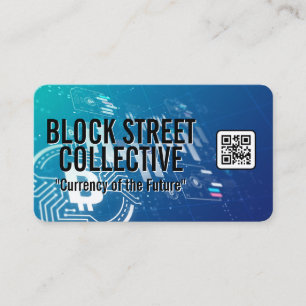 Crypto   Block Chain Tech Business Card