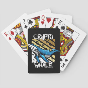 Crypto Btc Whale - Crypto coin Playing Cards