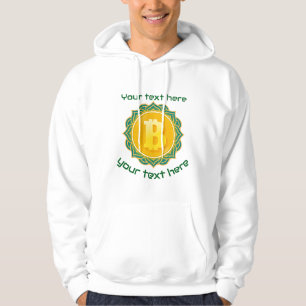 crypto coin editable quote hoodie