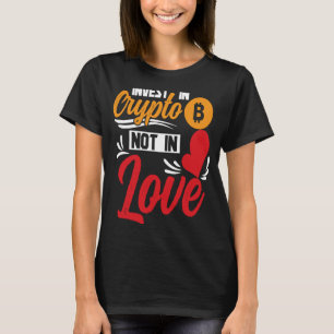 Crypto Cryptocurrency Blockchain Trader Finance T-Shirt