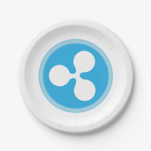 crypto currency paper plate
