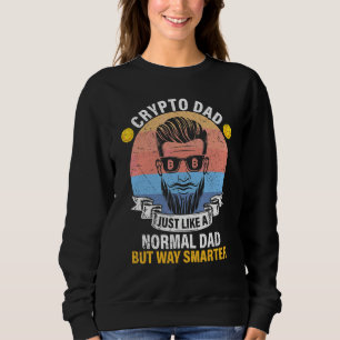 Crypto Dad Bitcoin BTC  Definition Just Like Norma Sweatshirt