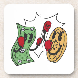 Crypto Fight Club Coaster