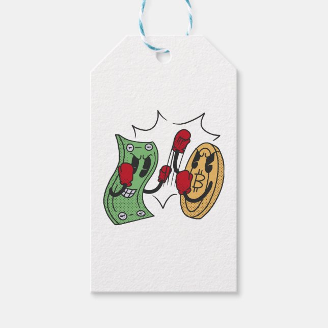Crypto Fight Club Gift Tags (Front)