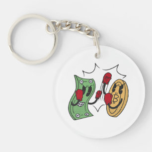 Crypto Fight Club Key Ring
