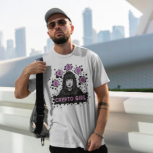 Crypto Girl  T-Shirt