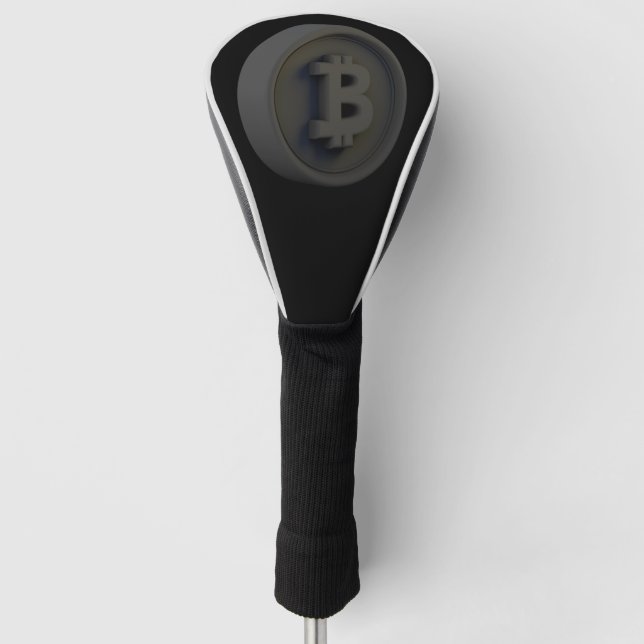 Crypto  golf head cover (Front)