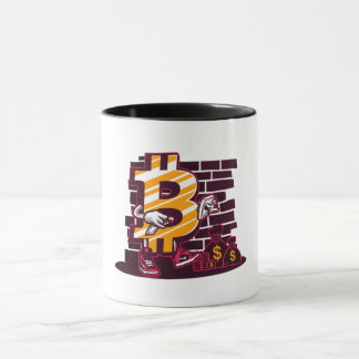 Crypto Hustler: Bitcoin Street King Mug