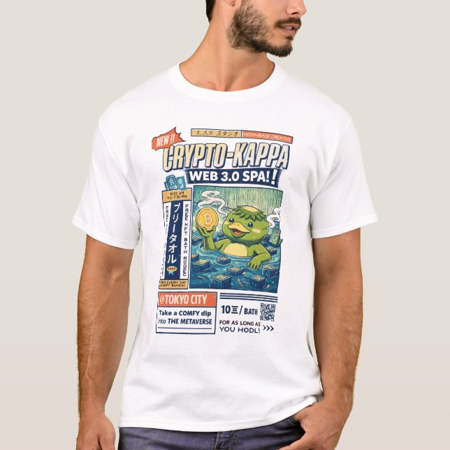 Crypto Kappa Web 3.0 Spa T-Shirt (Front)