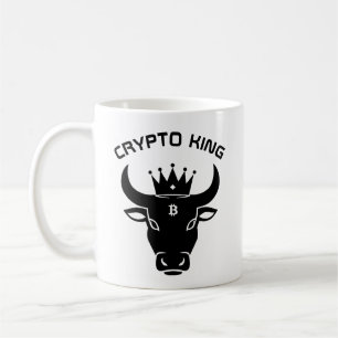 Crypto King Personalized Coffee Mug