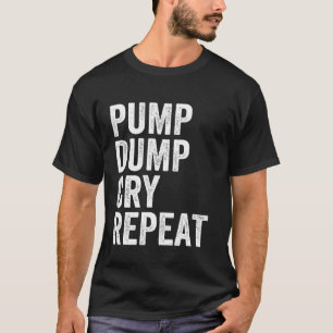 Crypto Meme Coin Funny T-Shirt HODL Degen Life Cry