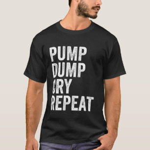 Crypto Meme Coin Funny T-Shirt HODL Degen Life Cry