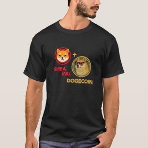 Crypto MEME SHIBA INU   DOGECOIN HODL To Be Rich M T-Shirt
