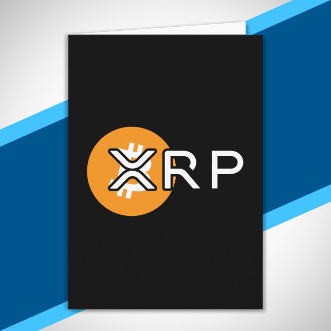 Crypto Meme XRP Over Bitcoin Cryptocurrency Swap Card (Creator Uploaded)