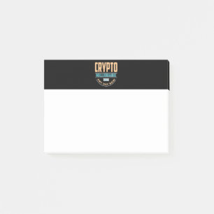 Crypto Millionaire - Any Day Now  Post-it Notes