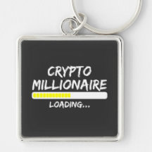 Crypto Millionaire Loading Keychain