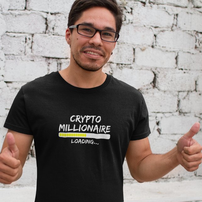 Crypto Millionaire Loading Keychain T-Shirt (Crypto Millionaire Loading Keychain T-Shirt)