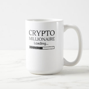 Crypto Millionaire Loading please wait Coffee Mug