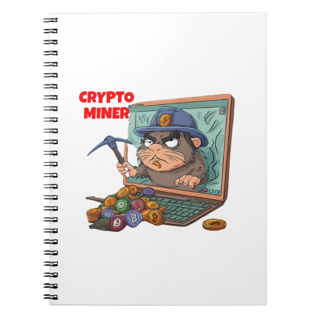 Crypto Miner Notebook (Front)