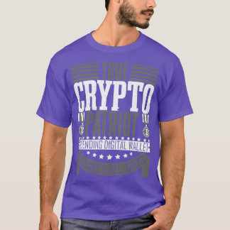 Crypto Patriot Investor Forex Trade Cryptocurrency T-Shirt