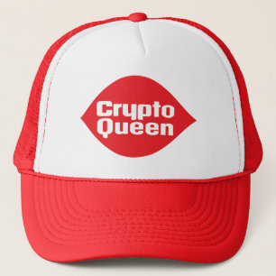 Crypto Queen Parody Image T-Shirt Trucker Hat