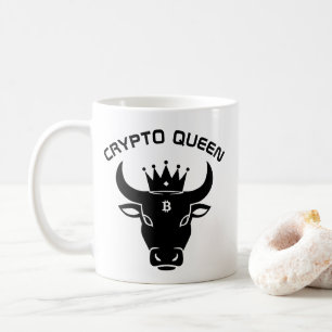Crypto Queen Personalised Coffee Mug