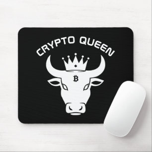 Crypto Queen Personalised Mouse Mat