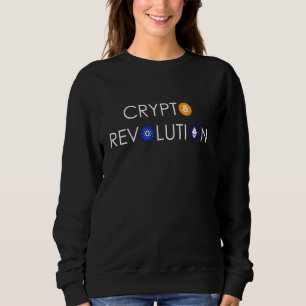 Crypto Revolution Hodl Cryptocurrency Btc Eth Ada Sweatshirt