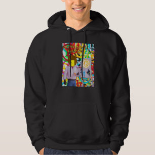 Crypto Rules Suckers Bitcoin Ethereum Cat Painting Hoodie