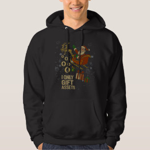 Crypto Sleigh Ride™ Santa ETH Blockchain Believers Hoodie