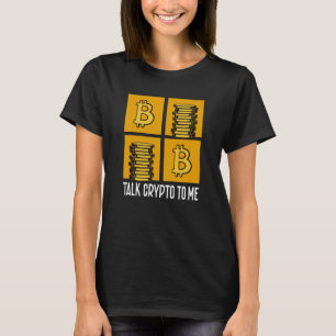 Crypto Trader Cryptocurrency Blockchain Hodl Candl T-Shirt