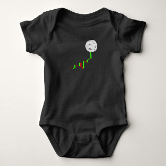 Crypto Trading Hodl Vintage Stock Chart To The Baby Bodysuit