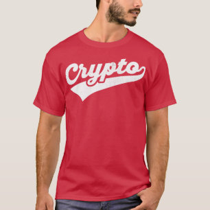 Crypto Vintage Swoosh Athletic Retro T-Shirt