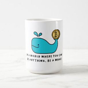 Crypto Whale T-Shirt Coffee Mug