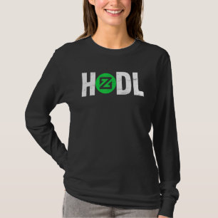Cryptocurrency For Men & Women Zilliqa Hodl Zil H T-Shirt