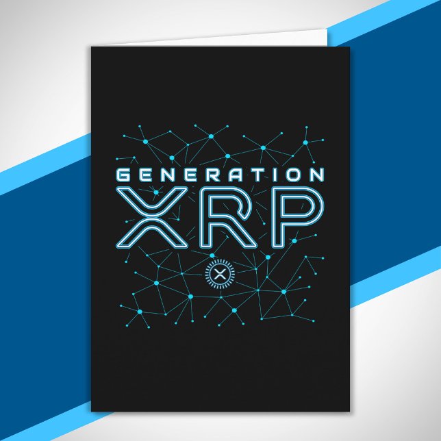 Cryptocurrency Generation XRP Crypto Blockchain Card (Creator Uploaded)