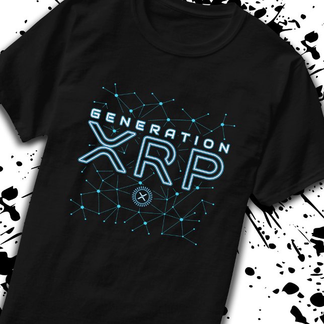 Cryptocurrency Generation XRP Crypto Blockchain T-Shirt (Creator Uploaded)