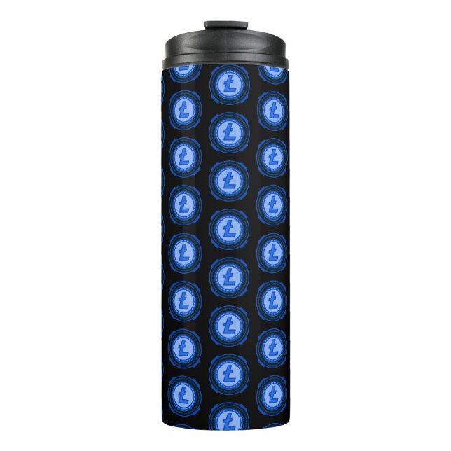 CRYPTOCURRENCY  LITECOIN THERMAL TUMBLER (Front)