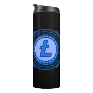 CRYPTOCURRENCY  LITECOIN THERMAL TUMBLER