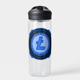 CRYPTOCURRENCY LITECOIN WATER BOTTLE