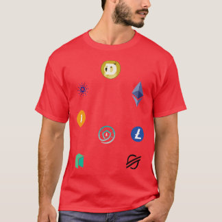 Cryptocurrency Logos T-Shirt