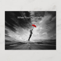 Cryptocurrency Lovers Postcards