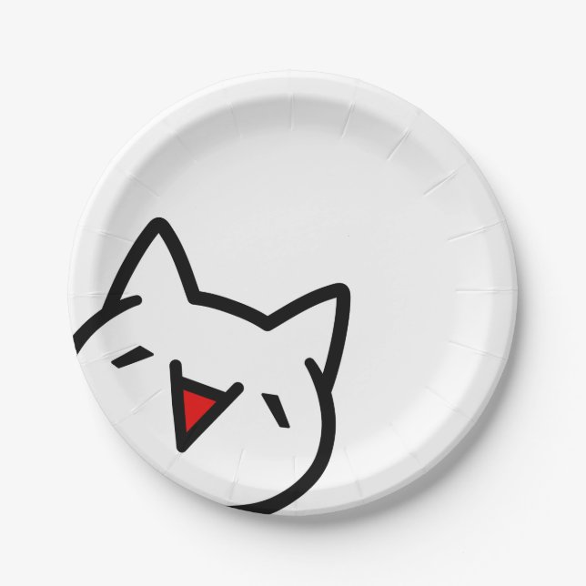 Cryptocurrency MonaCoin Monar Paper Plate (Front)