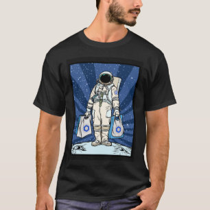 Cryptocurrency Talk  Chainlink To The Moon Space M T-Shirt