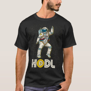 Cryptocurrency Talk Doge  Fun HODL Dogecoin Moon T-Shirt