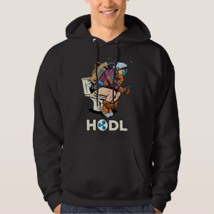 Cryptocurrency Talk Ripple XRP HODL Space Man On T Hoodie