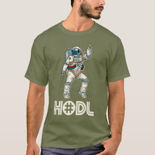 Cryptocurrency Talk RSR Fun HODL RSR Disco Moon T-Shirt