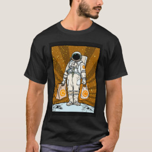 Cryptocurrency Talk To The Moon CEL Celsius Space T-Shirt
